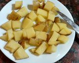 Foto del paso 2 de la receta: Pizza/pastel de espinaca cruda licuada