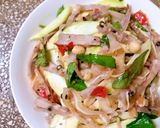 Hình bước làm 5 của món Gỏi Tré Trộn Xoài Xanh