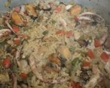 Foto del paso 5 de la receta: Arroz con calamar y almejas. Para semana santa