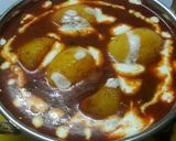 A picture of step 11 of Egg Potato Curry Bengali style.