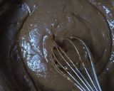 A picture of step 6 of Easy Eggless whole wheat chocolate cake.
