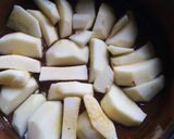 Foto del paso 2 de la receta: Torta de12 cucharadas de manzana invertida🍎🍎🍎
