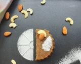 A picture of step 5 of Gulkand Chanadal Halva.