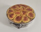 A picture of step 11 of Coconut Panna Cotta Cheesecake with Fresh Figs.