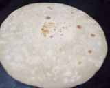 A picture of step 6 of Cheese, corn and spinach Quesadilla (Mexican cuisine).