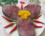 Hình bước làm 1 của món Bún cá cờ
