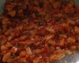A picture of step 4 of Masala vermicelli.