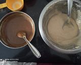 A picture of step 5 of Coffee marble cake.