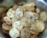 A picture of step 1 of Banana Curry.