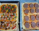 Foto langkah ke 4 dari resep Pizza Sourdough.