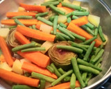 Foto del paso 1 de la receta: Menestra de verduras al vapor