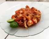 Foto langkah ke 5 dari resep Cumi Asin Balado.