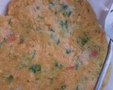 A picture of step 5 of Omlate Paratha 😋.