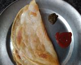 A picture of step 4 of Quinoa uttappam.