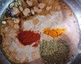 A picture of step 4 of Cabbage kofta curry (no onion no garlic).
