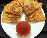 ভাত ডিমের প্যান কেক (Rice egg pan cake recipe in bengali) রেসিপি ধাপ - 5 ছবি