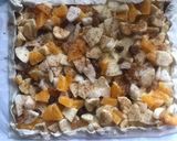 Foto del paso 3 de la receta: Hojaldre de frutas frescas 🍎, 🍐, 🍌 🍊 y frutos secos 🍇