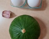 Foto del paso 1 de la receta: Tortilla de zapallito redondo