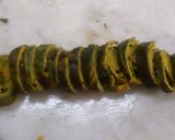 A picture of step 10 of Palak patara (Paalak Roll).