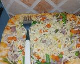 Foto langkah ke 4 dari resep Pizza teflon mantul.