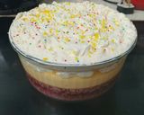 A picture of step 9 of My Cherry flavoured flavoured Trifle with Brandy Whipped Cream🎅.