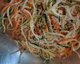Hình bước làm 3 của món Salad bí ngòi