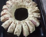 Foto del paso 3 de la receta: Corona rellena de jamón y queso