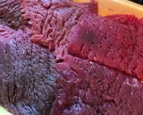 A picture of step 2 of Mexican/salsa cube steak.