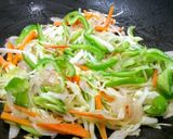 A picture of step 5 of Roti Noodles.