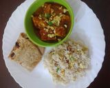 पनीर फ्राई राइस पराठा (paneer fry rice paratha recipe in Hindi) रेसिपी चरण 3 फोटो