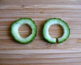 A picture of step 4 of Decorative Cucumber.