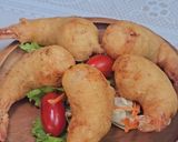 รูปขั้นตอนการทำที่ 7 ของ กุ้งชุบแป้งทอด🍤