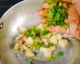 A picture of step 9 of SINGHADA PARANTHA 😋 Black Pepper Potato Sabji With Cucumber Raita (Vrat / fast Special Thal).