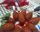 इंडो- चाइनीज वेज लॉलीपॉप(Indo -chinese veg lollipop recipe in Hindi) रेसिपी चरण 8 फोटो