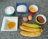 Foto del paso 1 de la receta: Budín de banana y dulce de leche