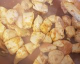 A picture of step 1 of Chicken pies.