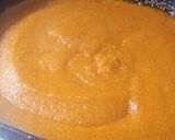 A picture of step 3 of Halwa poori with chana salan.