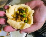 A picture of step 2 of Crispy Tikki.