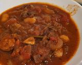 A picture of step 14 of Slow Cooker Chorizo and Butter Bean Stew.
