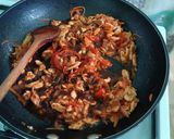 Zöldséges csípős rizstészta recept fázis 3 fotója