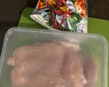 รูปขั้นตอนการทำที่ 1 ของ ไก่ทงคัตสึ กับ สลัด