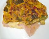 Foto del paso 5 de la receta: Tortilla de zapallitos rellena al horno