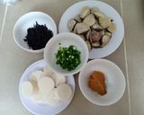 Hình bước làm 1 của món Canh Miso nghêu
