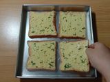 Garlic bread roti tawar