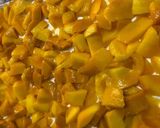 صورة لخطوة 10 من وصفة كنافة بالمانجو 😋😋 لذيذة