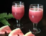 A picture of step 5 of Watermelon rose cooler recipe | watermelon rose juice recipe.