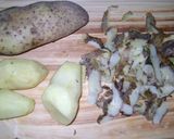 Foto del paso 1 de la receta: Guiso rápido de latas con arroz, papa y salchichas