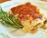 Foto del paso 21 de la receta Canelones rellenos de pollo asado con verduras y patatas