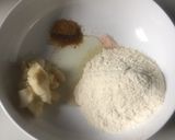 A picture of step 1 of Banana flower paratha.