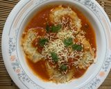 ચીઝ બ્રેડ રેવયોલી વીથ મેરીનારા સોસ (Cheese Bread Ravioli with Marinara Sauce Recipe In Gujarati) રેસીપી સ્ટેપ13ફોટો